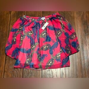 🆕 New York & Company Vibrant Paisley Skirt